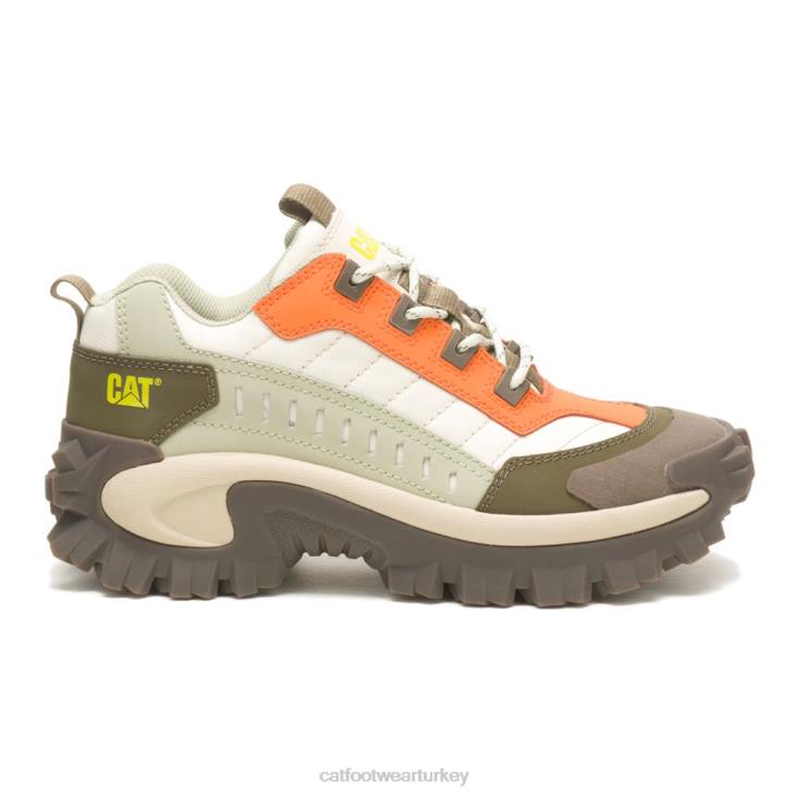 Caterpillar davetsiz misafir ayakkabısı erkekler yosun grisi/asma | rahat tıknaz spor ayakkabı VL4F138