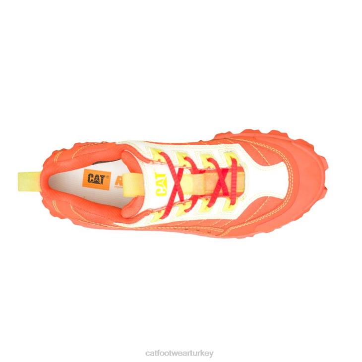 Caterpillar davetsiz misafir kompresörlü ayakkabı erkekler kızıl aynak | rahat tıknaz spor ayakkabı VL4F119