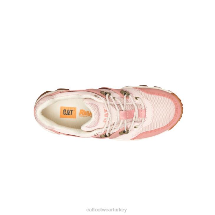 Caterpillar reaktör yenileme spor ayakkabı erkekler şeftali kırbaç | rahat tıknaz spor ayakkabı VL4F158