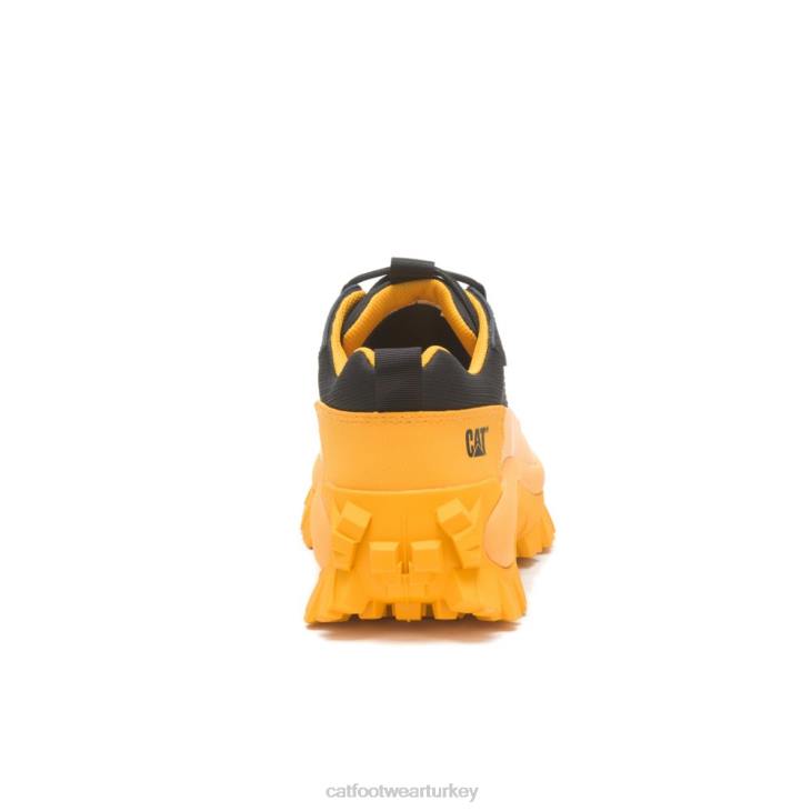Caterpillar davetsiz misafir su geçirmez galoş erkekler kedi sarı/siyah | su geçirmez VL4F123