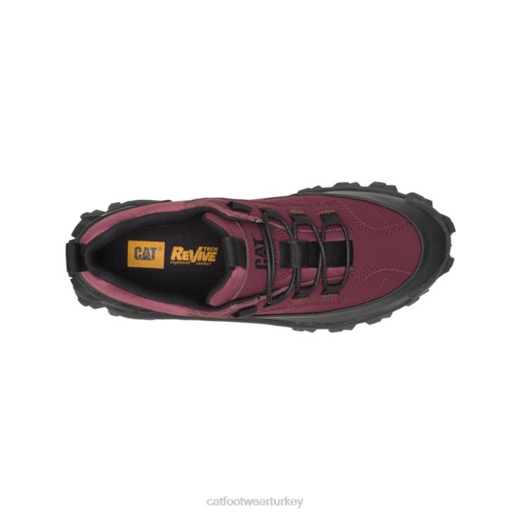 Caterpillar davetsiz misafir su geçirmez galoş erkekler siyah/windsor şarabı | su geçirmez VL4F124