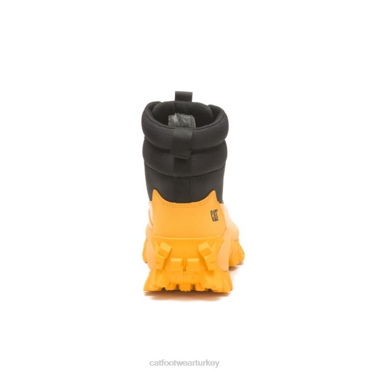 Caterpillar su geçirmez galoş erkekler kedi sarı/siyah | su geçirmez VL4F175