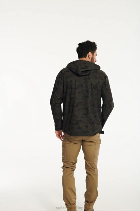 Caterpillar temel yağmurluk erkekler gece kamuflajı | üstler ve dış giyim VL4F112