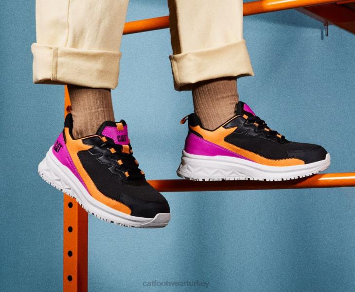 Caterpillar düzene koşucu karbon kompozit burunlu statik enerji tüketen iş ayakkabısı kadınlar tam güneş tutulması | iş ayakkabısı VL4F292