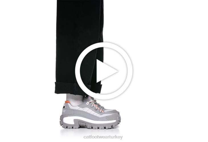 Caterpillar istilacı çelik burunlu iş ayakkabısı kadınlar yaban güvercini/buzul grisi | iş ayakkabısı VL4F287