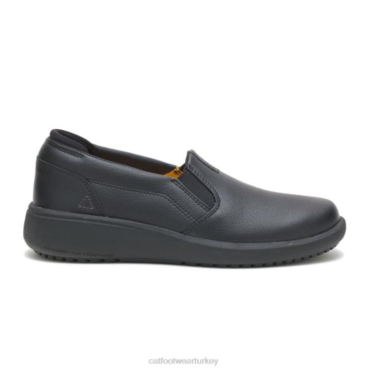 Caterpillar prorush sr+ slip-on kadınlar siyah | iş ayakkabısı VL4F296