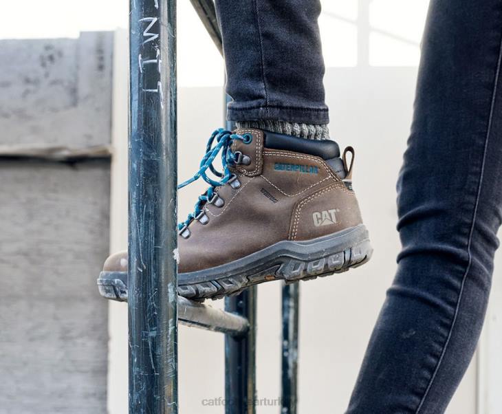 Caterpillar mae çelik burunlu su geçirmez iş botu kadınlar siyah | iş botları VL4F276
