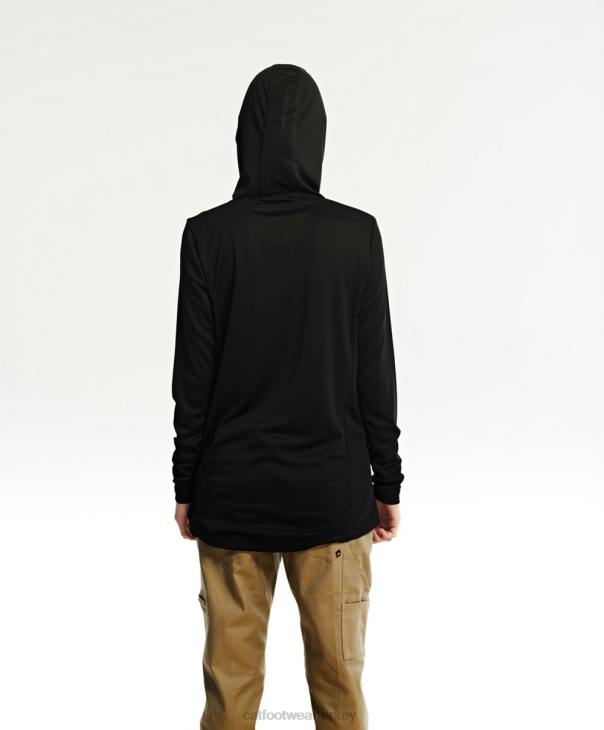 Caterpillar coolmax hafif svetşört kadınlar siyah | üstler ve dış giyim VL4F323