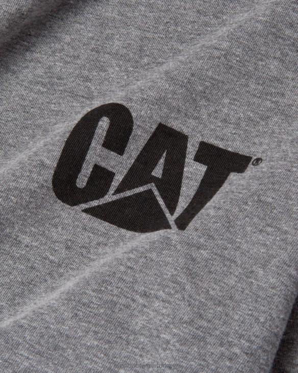 Caterpillar ticari marka afiş uzun kollu tişört kadınlar koyu funda grisi | üstler ve dış giyim VL4F320